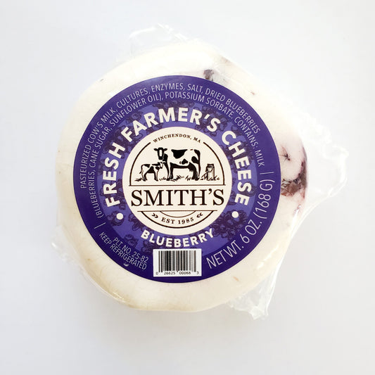 Blueberry Fresh Farmer's Cheese from Smith's Country Cheese