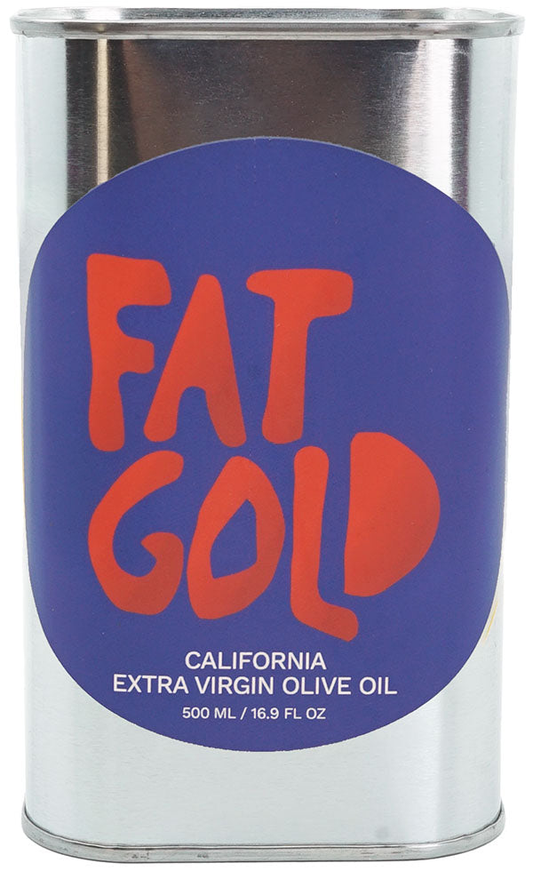 Fat Gold Blue 2024, Oil from Fat Gold