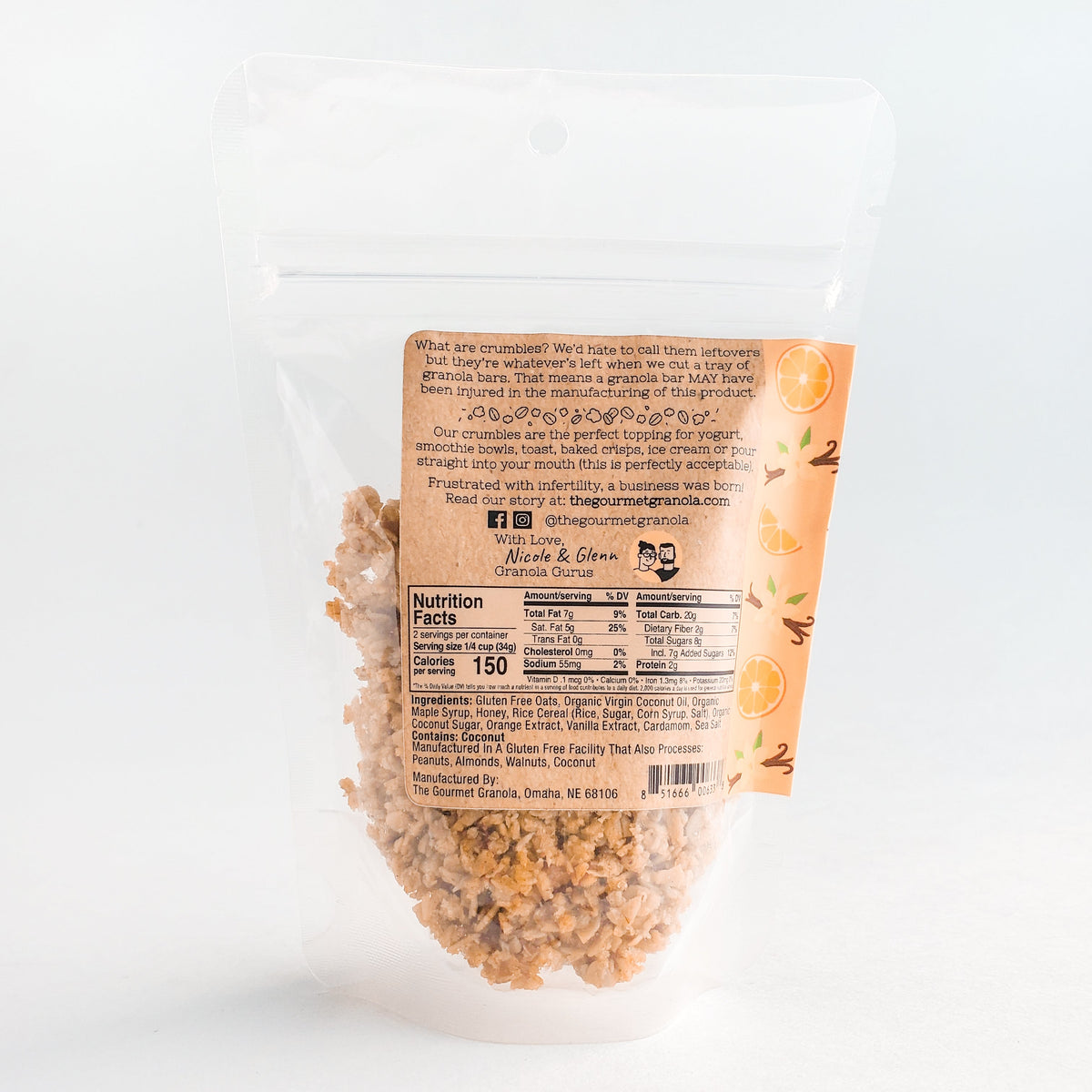 Orange Vanilla Crumbles, image 5 of 8