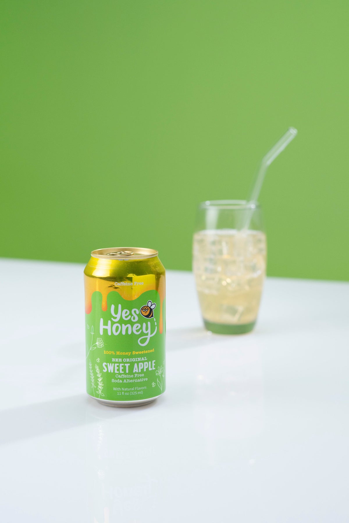 Sparkling Honey Sweetened Apple Soda Case, Beverage from Yes Honey