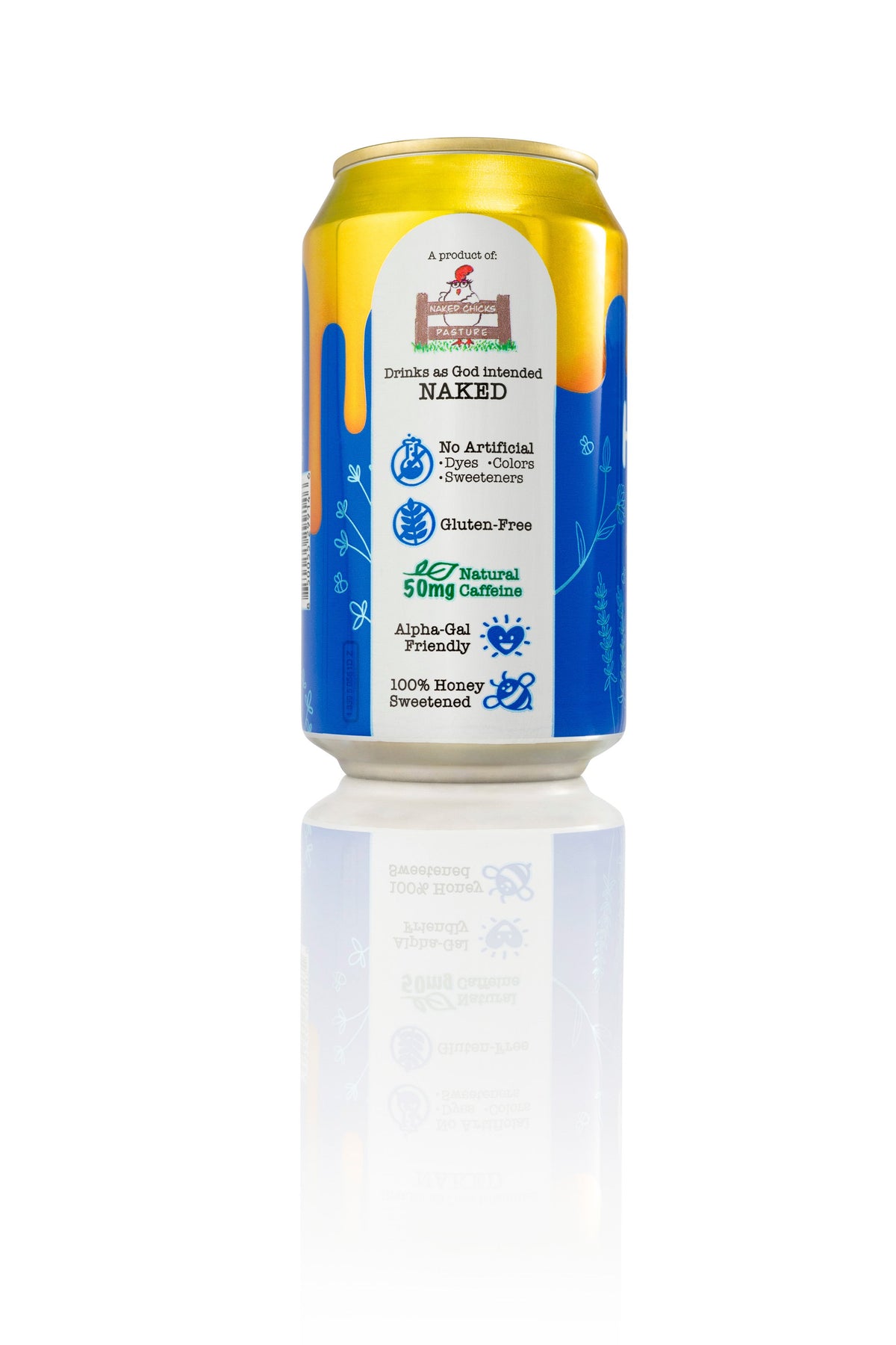 Sparkling Honey Sweetened Berry Tea Case, Beverage from Yes Honey