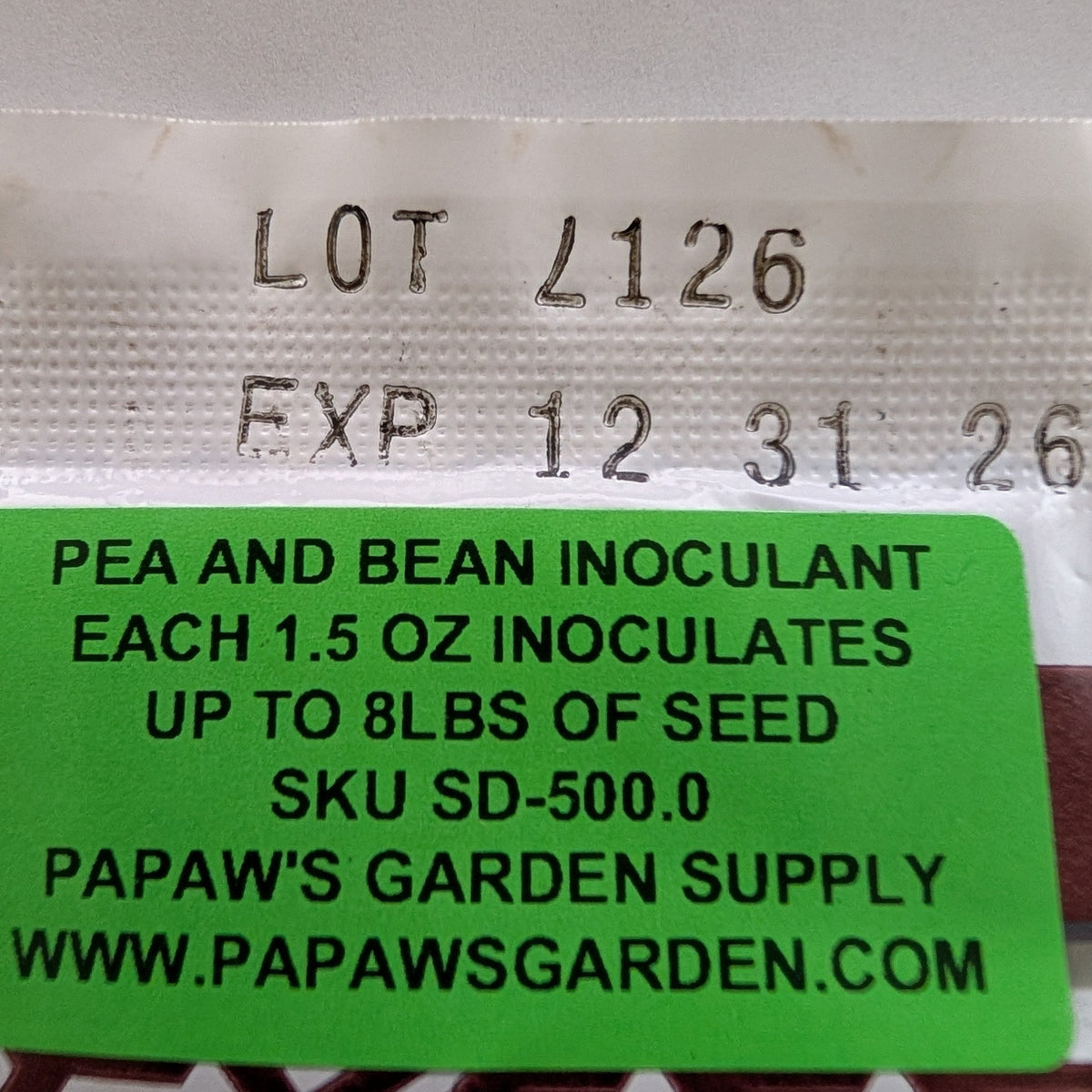 PAPAW'S GARDEN SUPPLY LLC "HELPING THE NEXT GENERATION GROW"! GARDEN INOCULANT FOR PEAS AND BEANS, image 3 of 5