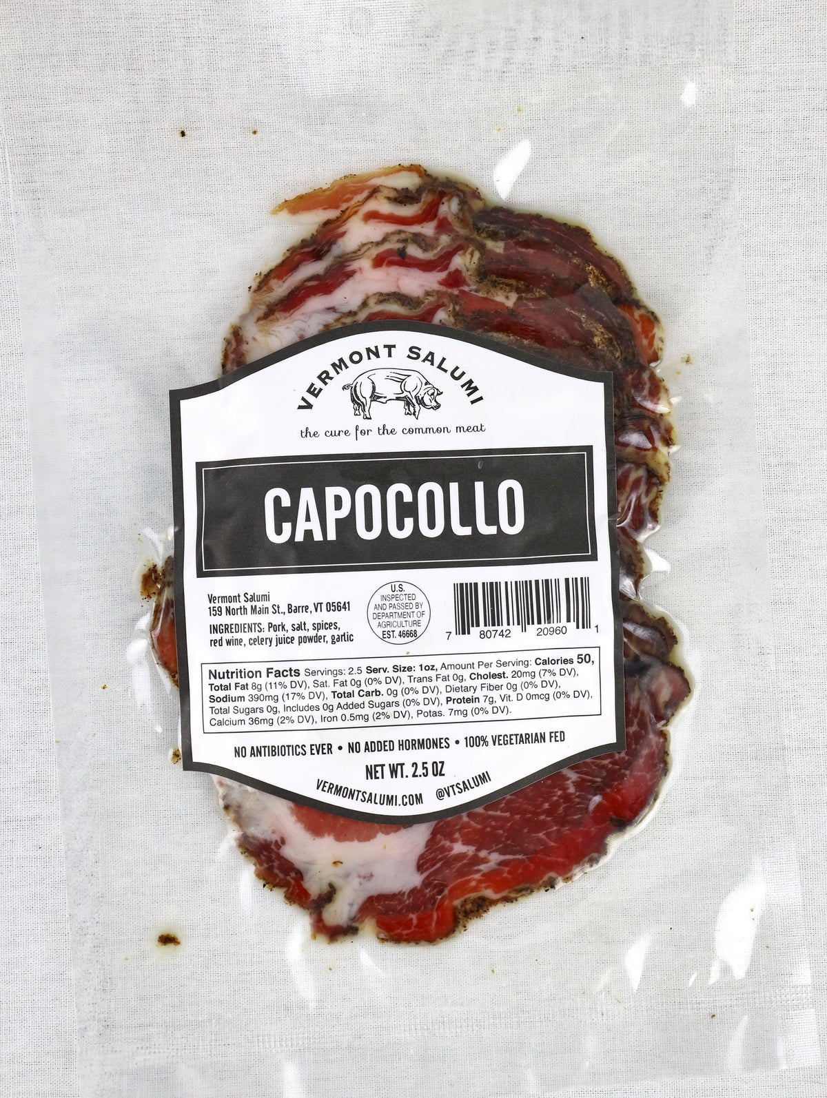 Capocollo Pre-Sliced (8 Pack)