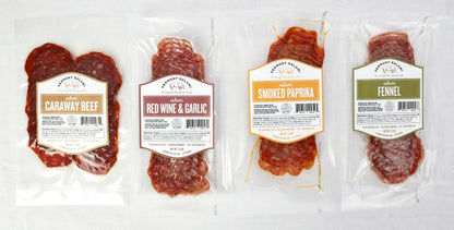 Red Wine & Garlic Sliced Salami (8 Pack)