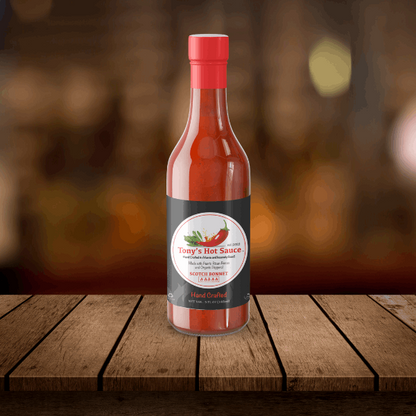 Tony's Handcrafted  "Scotch Bonnet"  Hot Sauce 5 Oz, Hot Sauce from Tony's Hot Sauce Company