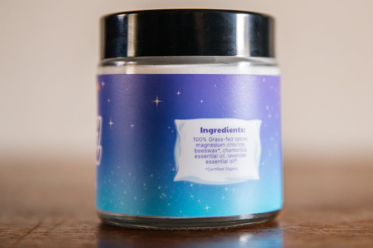 Sleepy Cow Magnesium Tallow Balm 4 oz, image 3 of 6