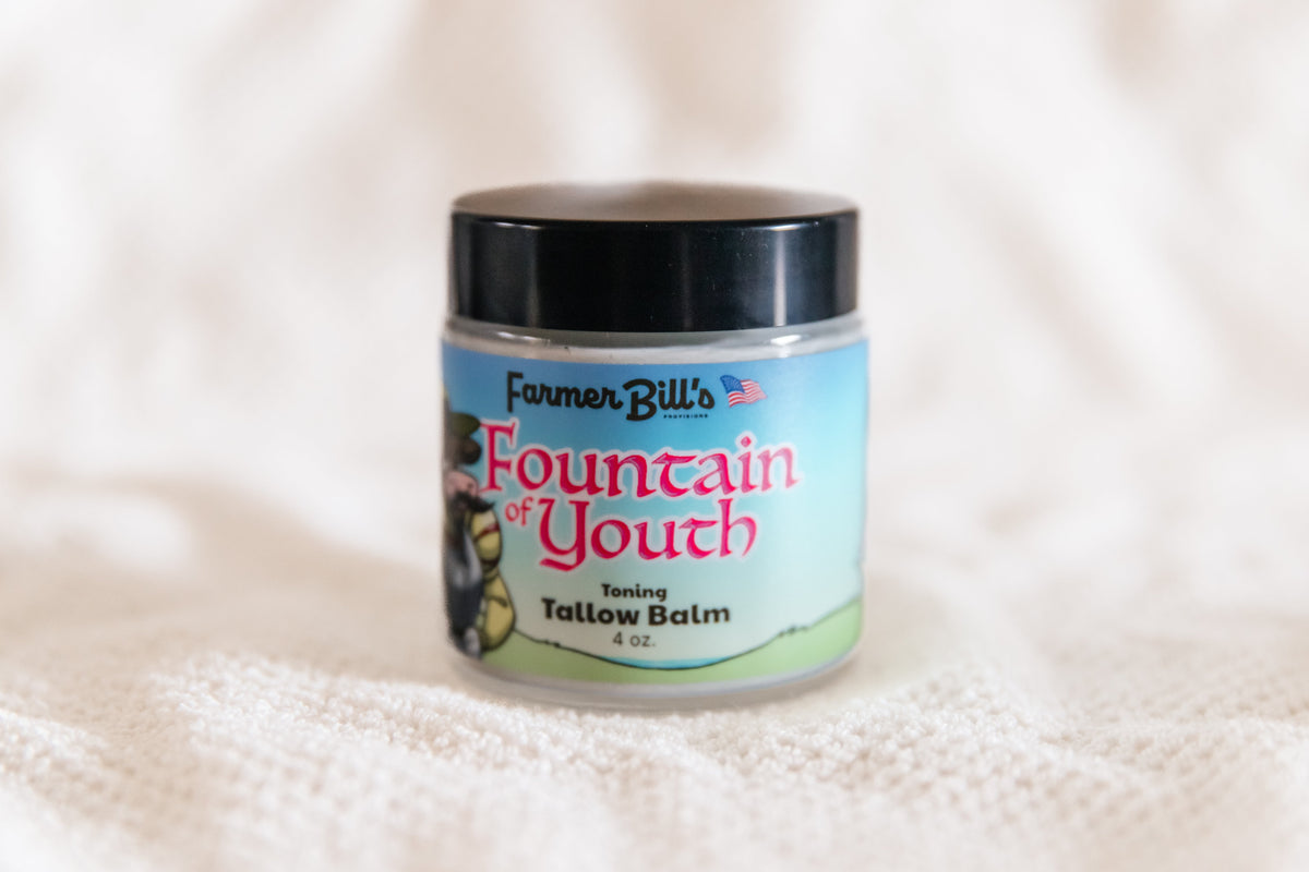 Fountain of Youth Toning Tallow Balm 4 oz, image 4 of 6