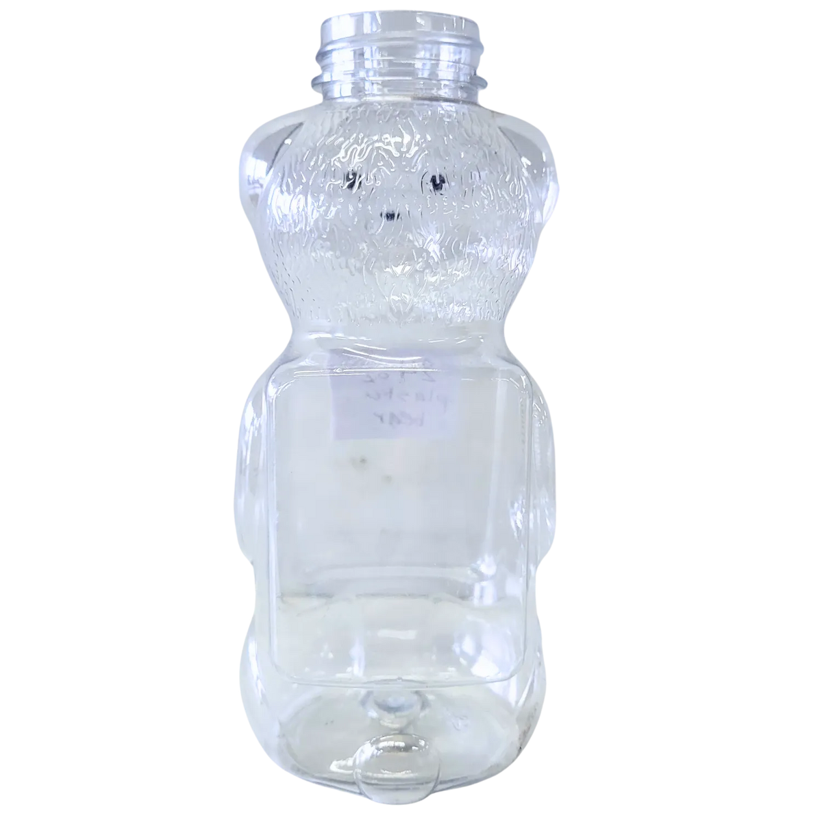 24 oz Plastic Flat Panel Honey Bears