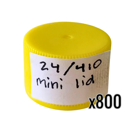 24/410 Mini Honey Bear Plastic Lids
