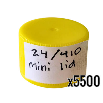 24/410 Mini Honey Bear Plastic Lids