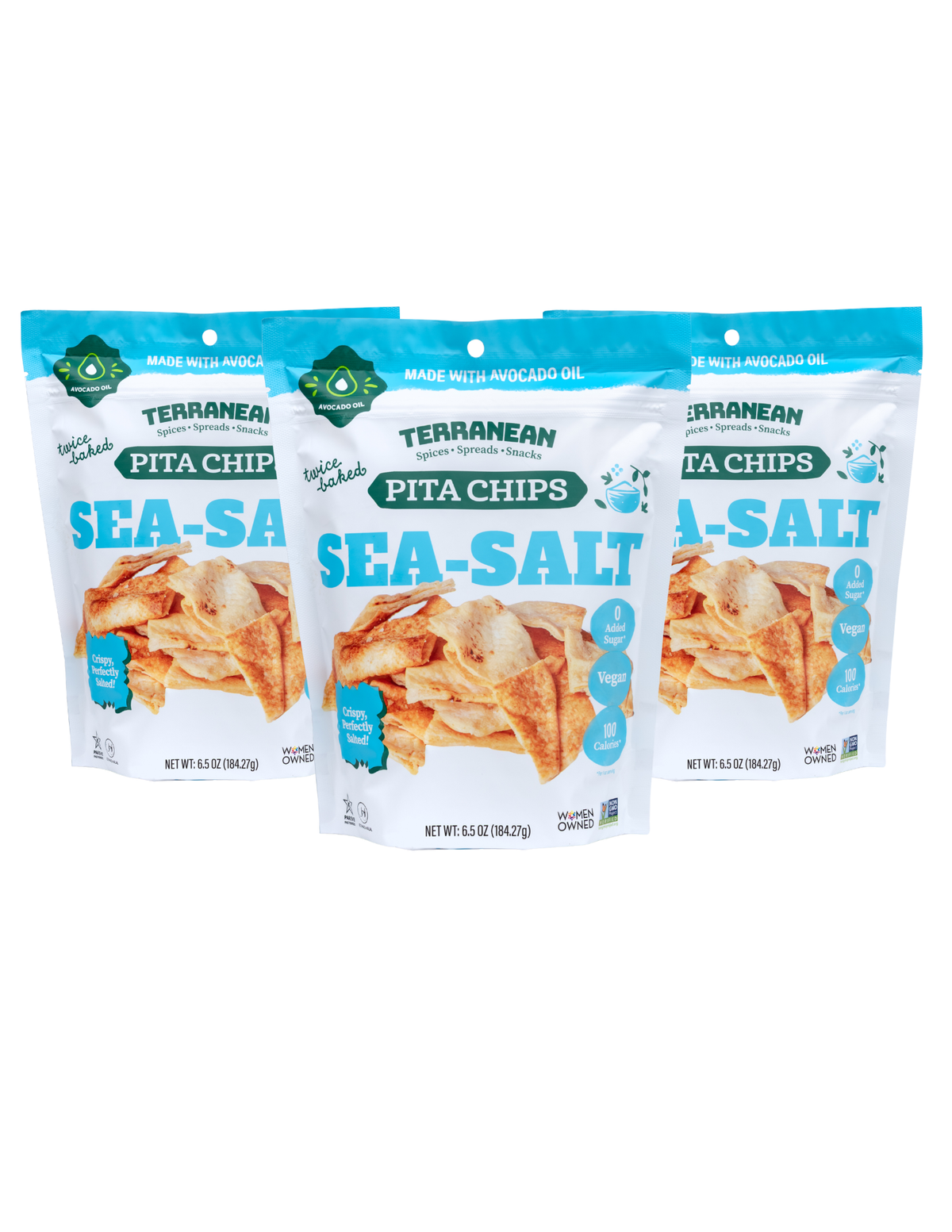 Sea Salt Pita Chips, image 7 of 8