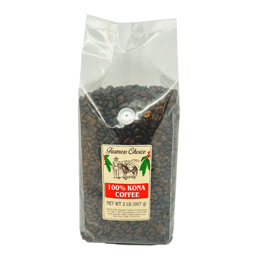 Farmers Choice 100% Kona Coffee Bulk 2lb
