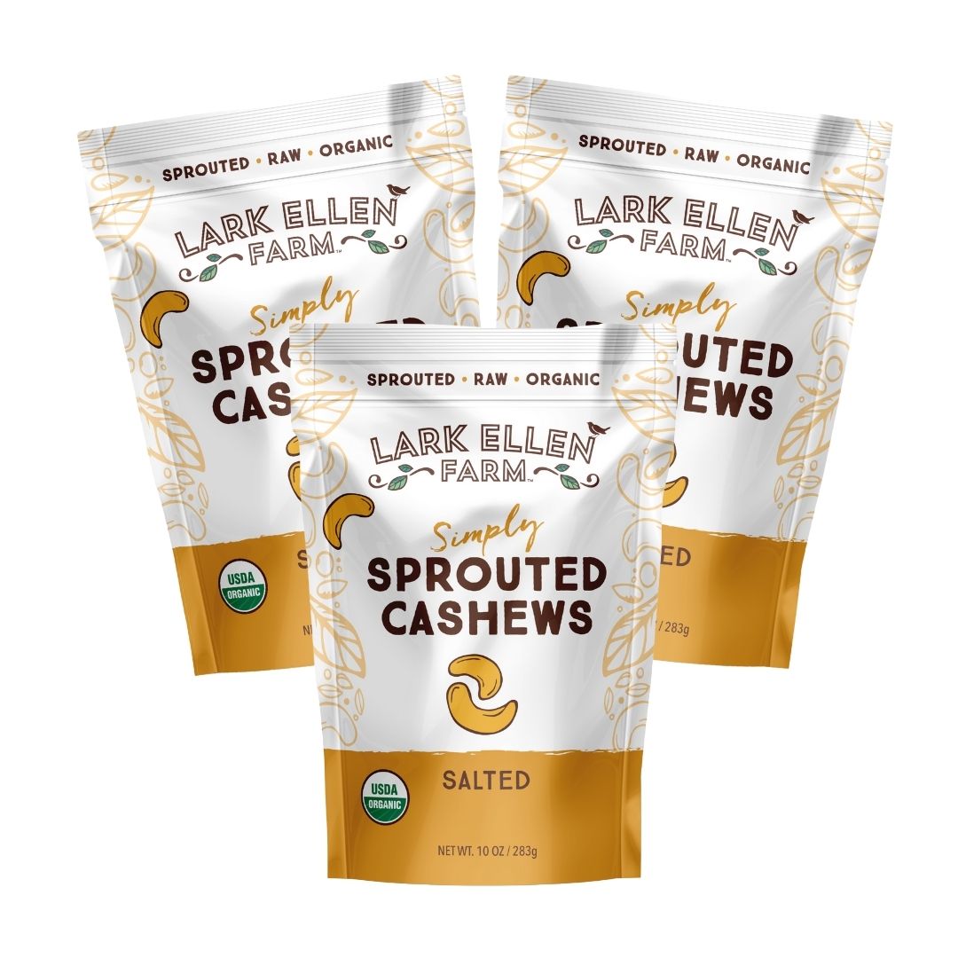Cashews Lightly Salted. Sprouted Organic, image 6 of 7