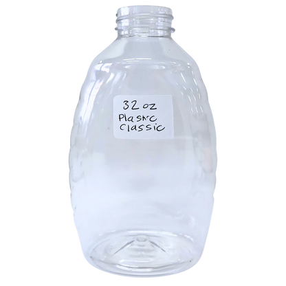 32 oz Plastic Classic Honey Jars