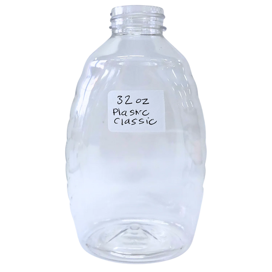 32 oz Plastic Classic Honey Jars