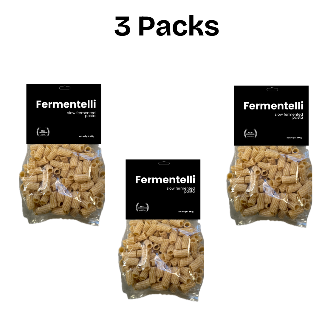 Sourdough Pasta - Campanelle from Fermentelli - 3pack by Fermentelli Pasta