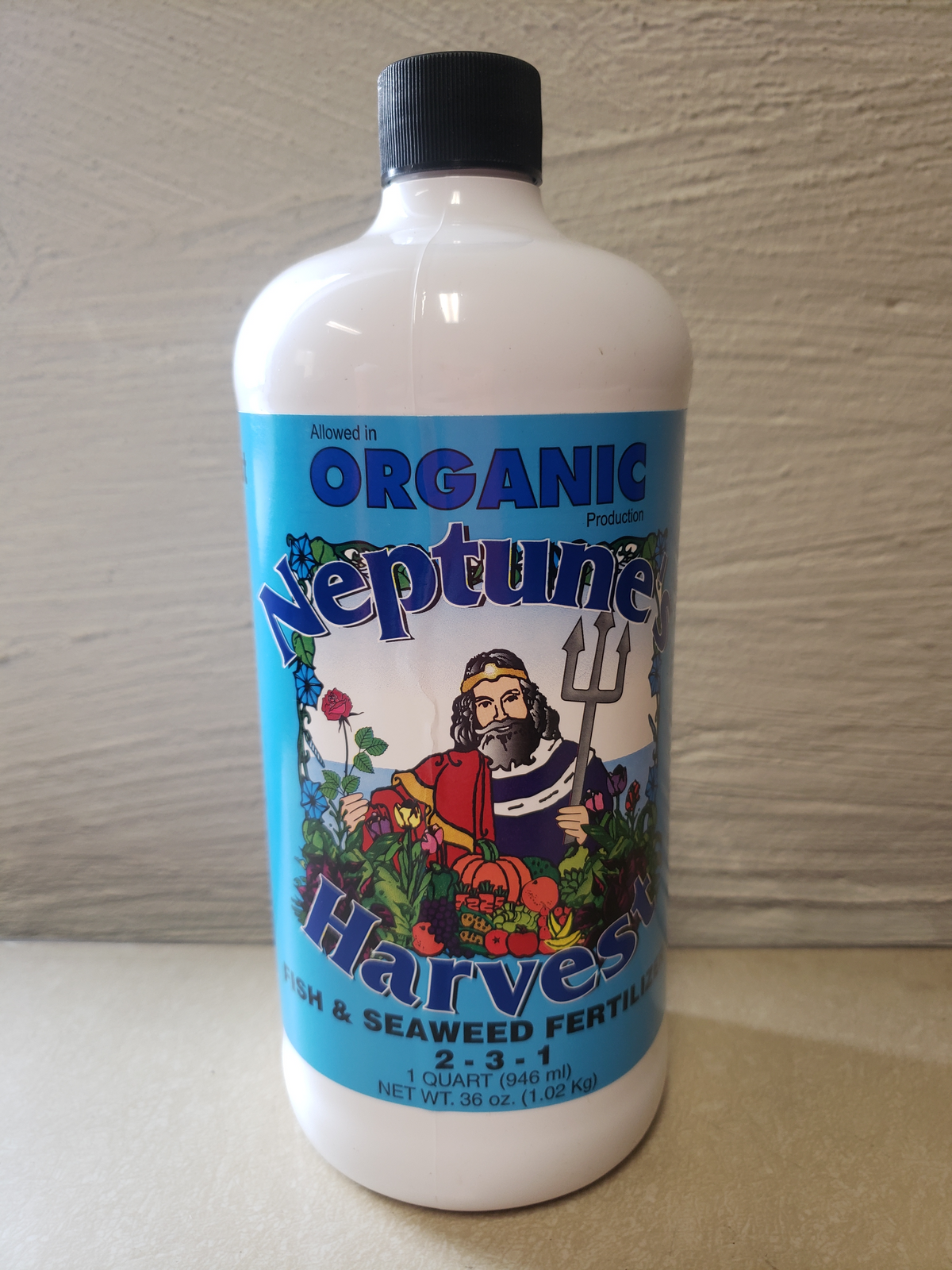 Neptunes Harvest Fish and Seaweed Fertilizer, Garden from The Soil Makers
