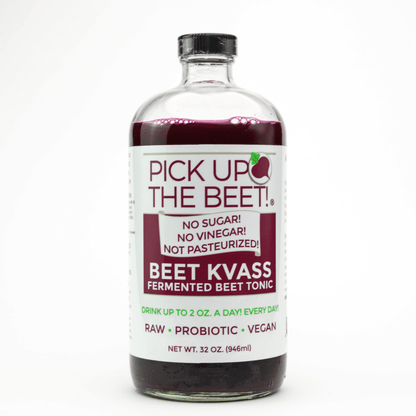 Pick Up The Beet Juice Kvass - Nitric Oxide Tonic With Live Cultures, Beverage from Garden Goddess