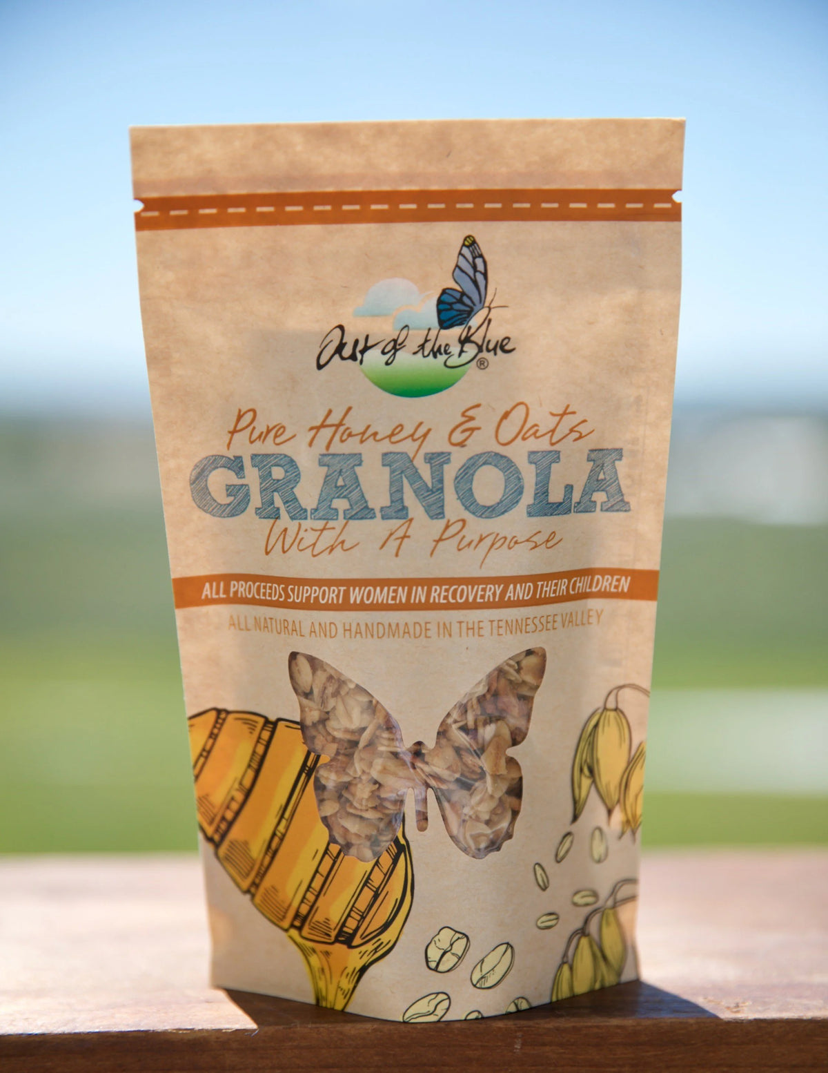 Pure Honey & Oats Granola - 3oz
