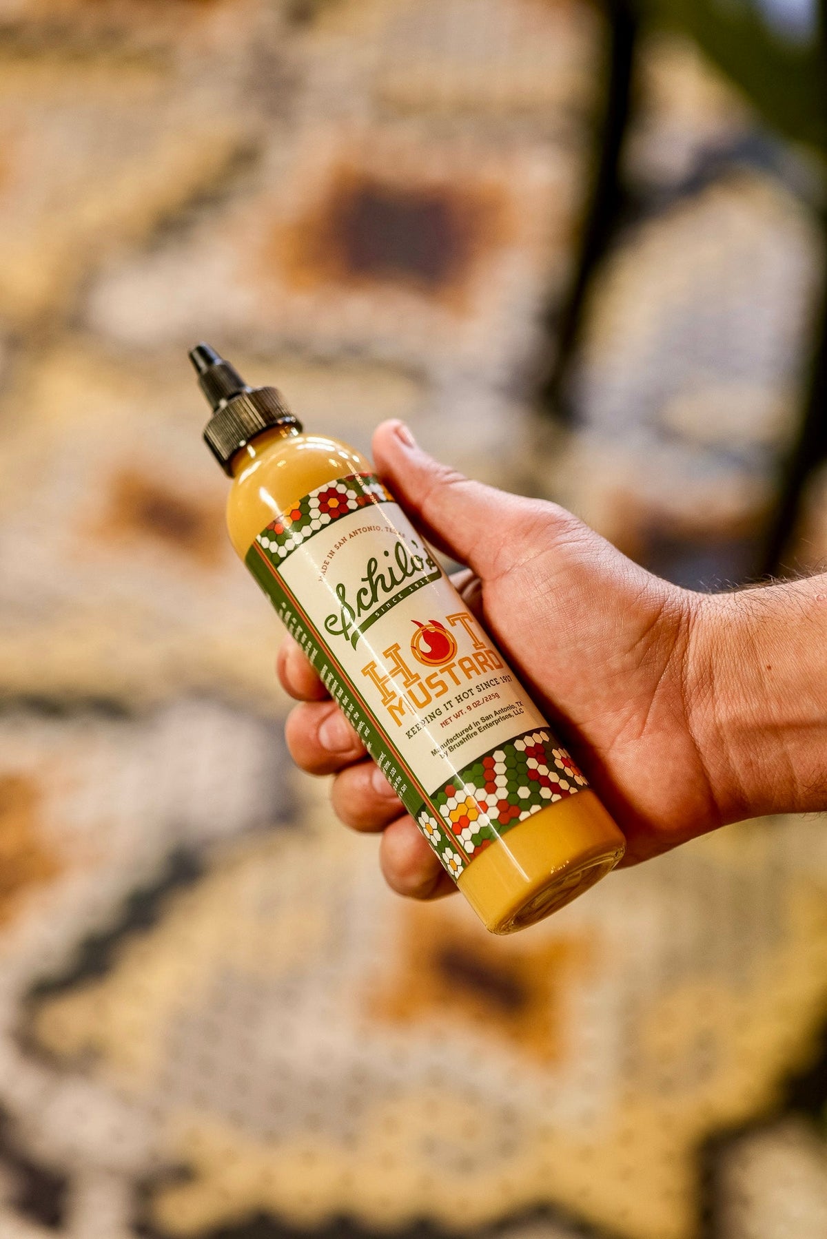 Schilo's Hot Mustard, Mustard from Brushfire Farms