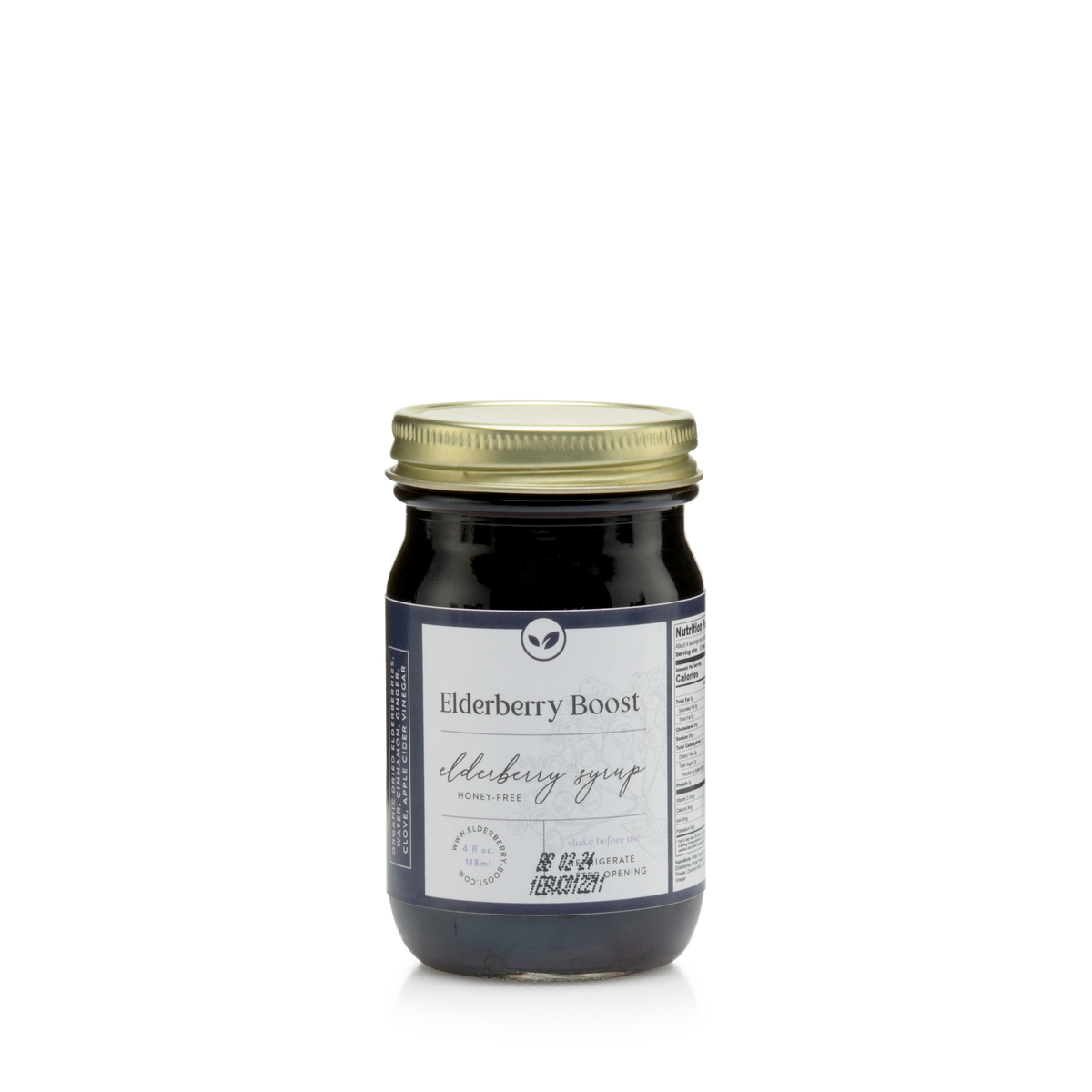Elderberry Boost (4 oz) Honey-Free, Syrup from Elderberry Boost, LLC