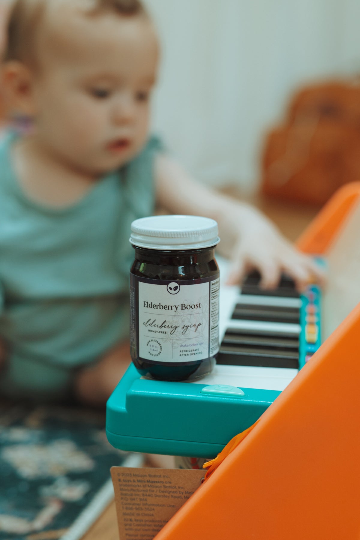 Elderberry Boost (4 oz) Honey-Free (Pre-Order Ships 11/16)