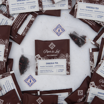 Chocola-Tea Case of Individually Wrapped Tea Bags- 50ct