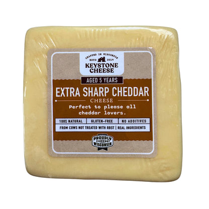 5 Year Aged Cheddar, Cheese from Keystone Cheese
