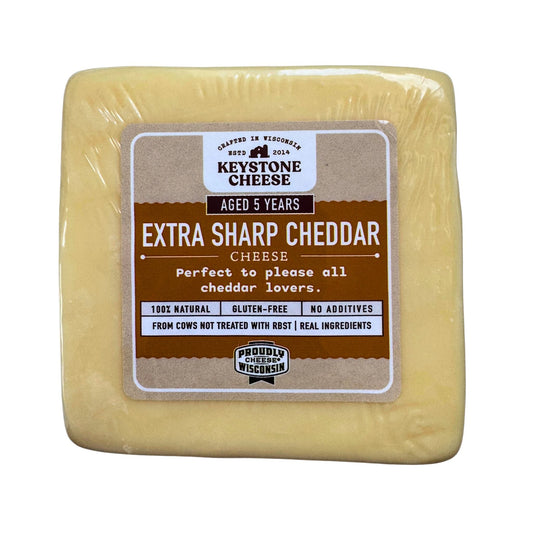 5 Year Aged Cheddar, Cheese from Keystone Cheese