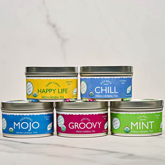 Soothing Gift Box: Tea, Hydrosol & Salve