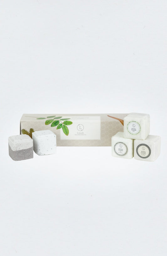 Earthy Shower Steamer Gift Box – 5 Natural Steamers