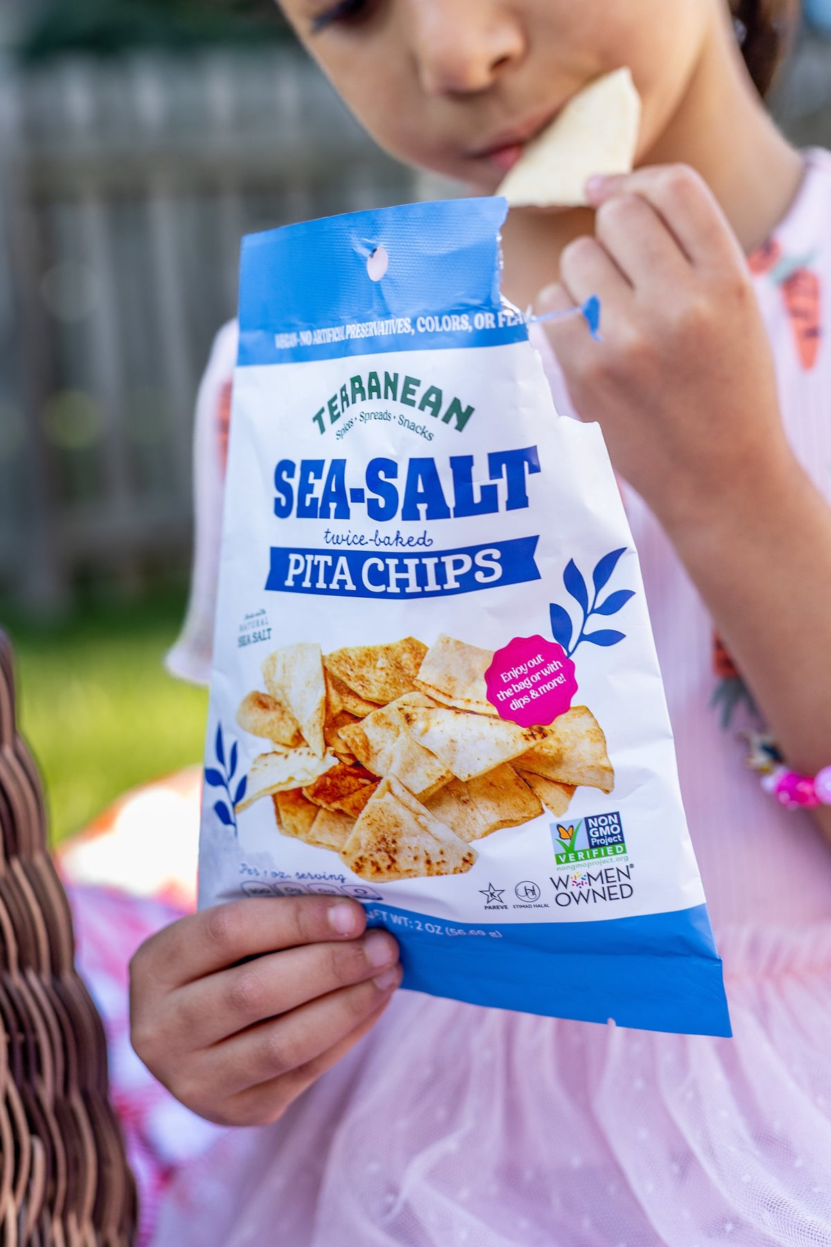 Sea Salt Chips (2 oz.) 3-pack from Terranean Spices, Spreads & Snacks