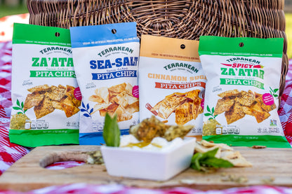 Sea Salt Chips (2 oz.) 3-pack from Terranean Spices, Spreads & Snacks