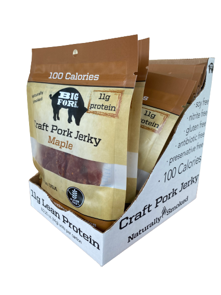 Craft Pork Jerky - 1 Case (8 X 2.25 oz. packs)