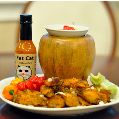 Caribbean Curry Scotch Bonnet Pepper Hot Sauce