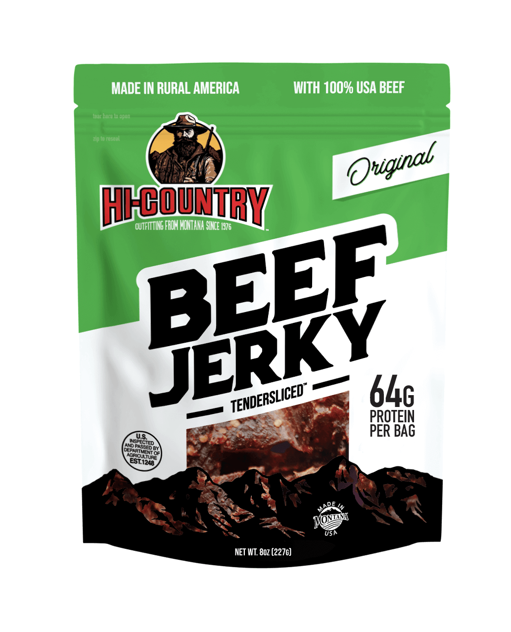 Original Beef Jerky, Jerky from Hi-Country Snack Foods Inc.