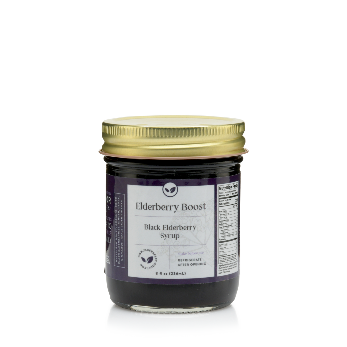 All Natural Elderberry Boost (8 oz), Syrup from Elderberry Boost, LLC