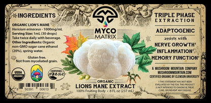 Mycomatrix Lion's Mane Adaptogenic Mushroom Extract
