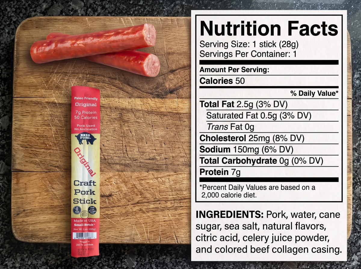 Craft Pork Snack Stick Collection (60 Sticks Total), image 3 of 13