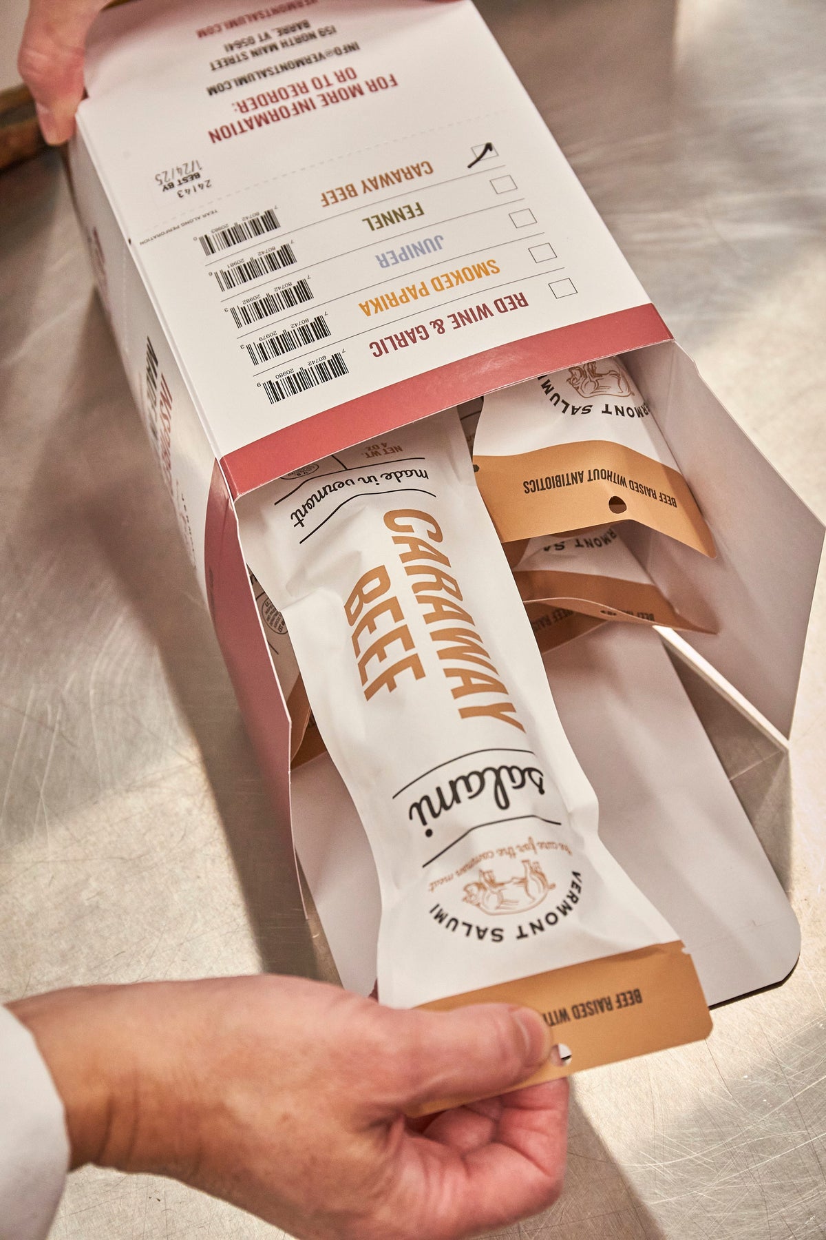 Caraway Beef Salami (8 Pack)