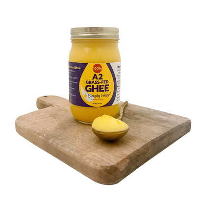 A2 Grassfed Non-GMO Ghee 16oz - Case of 12, Dairy from Shop Simply Ghee