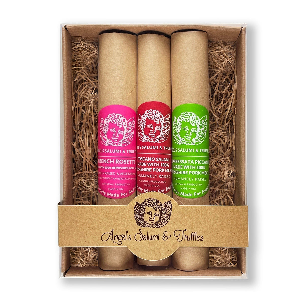 All Natural Salami Trio Gift Box