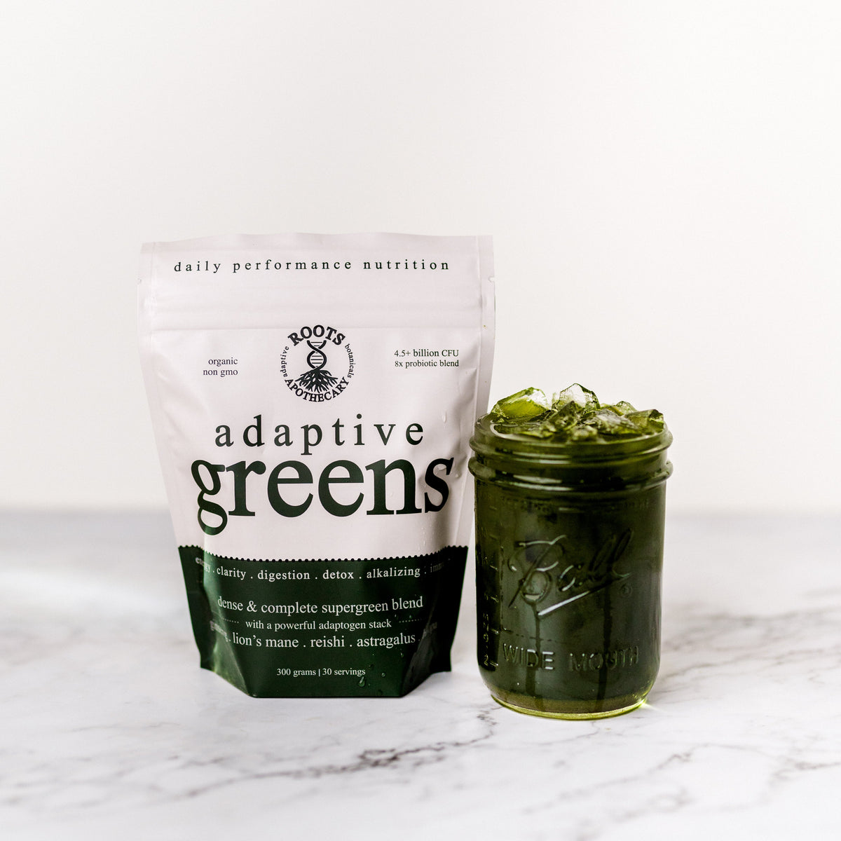 adaptive greens. performance superfood., Supplement from Roots Apothecary