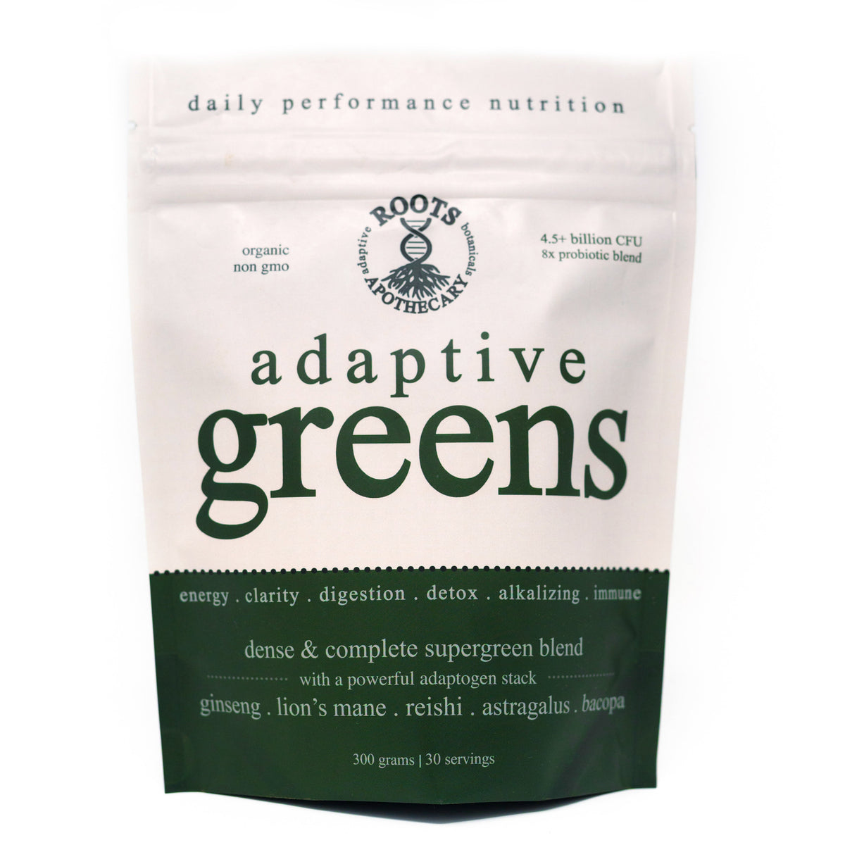 adaptive greens. performance superfood., Supplement from Roots Apothecary