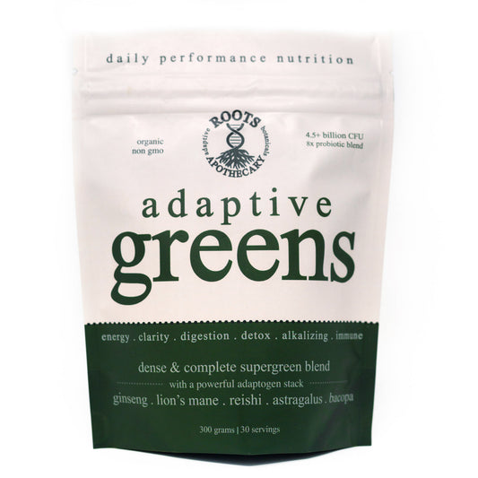 adaptive greens. performance superfood., Supplement from Roots Apothecary
