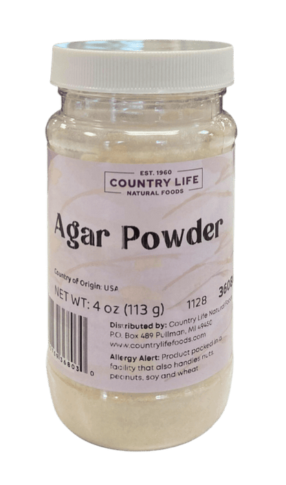 Agar Powder, Pantry from Country Life Natural Foods