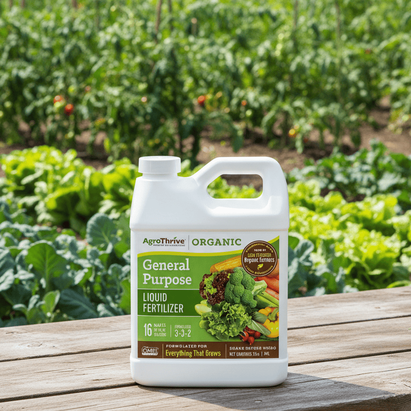 AgroThrive Organic General Purpose Fertilizer (1 gal), Garden from Grow Organic