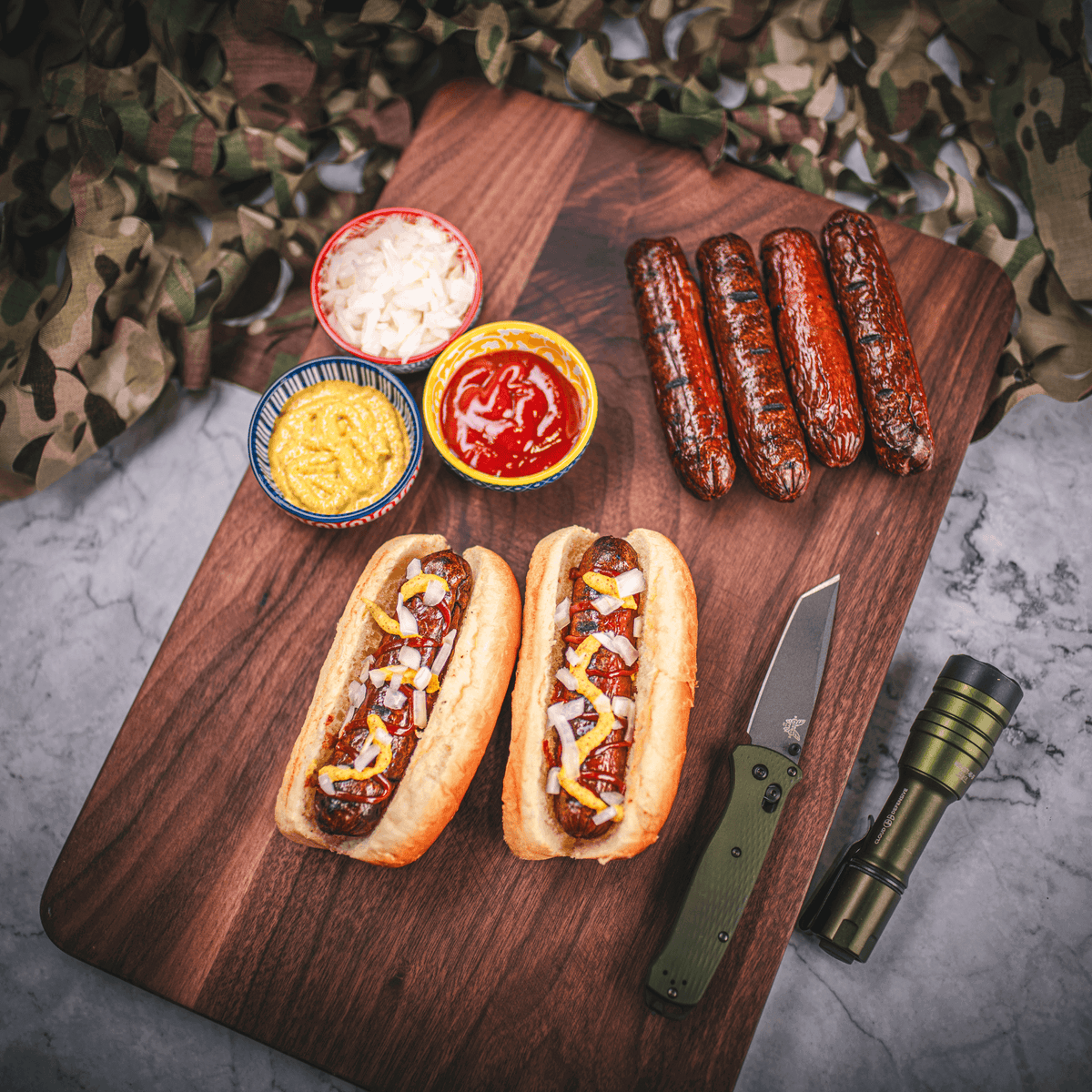 World Famous Wagyu Gourmet Hot Dogs by KC Cattle Company