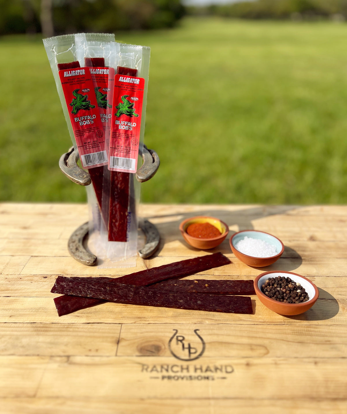 Alligator Jerky — BBQ Style, Meat from Ranch Hand Provisions