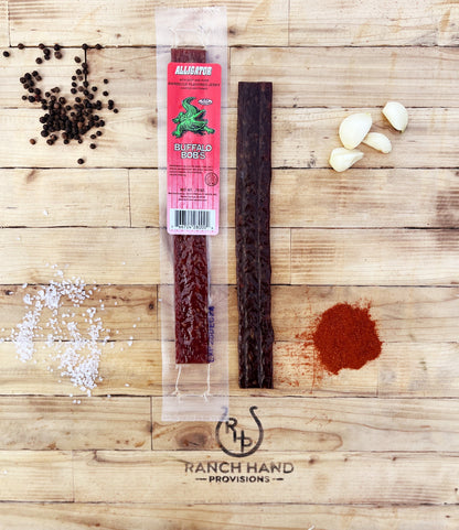 Alligator Jerky — BBQ Style, Meat from Ranch Hand Provisions